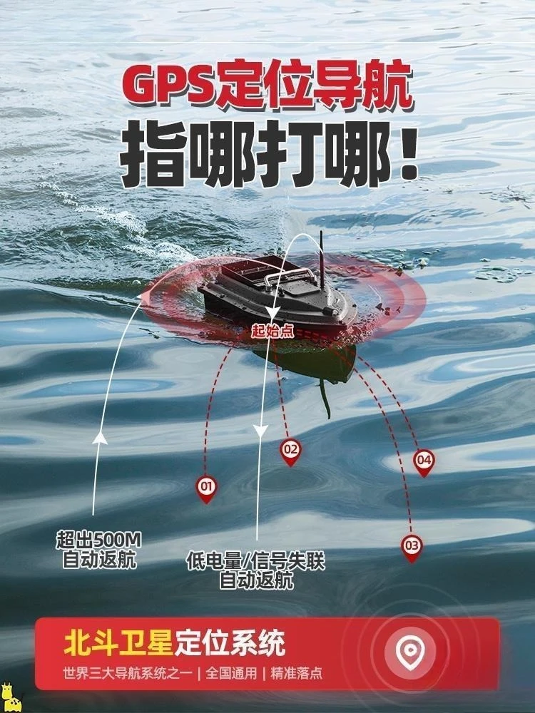 Loach nesting boat high power gps with automatic return new fishing nesting accessories
