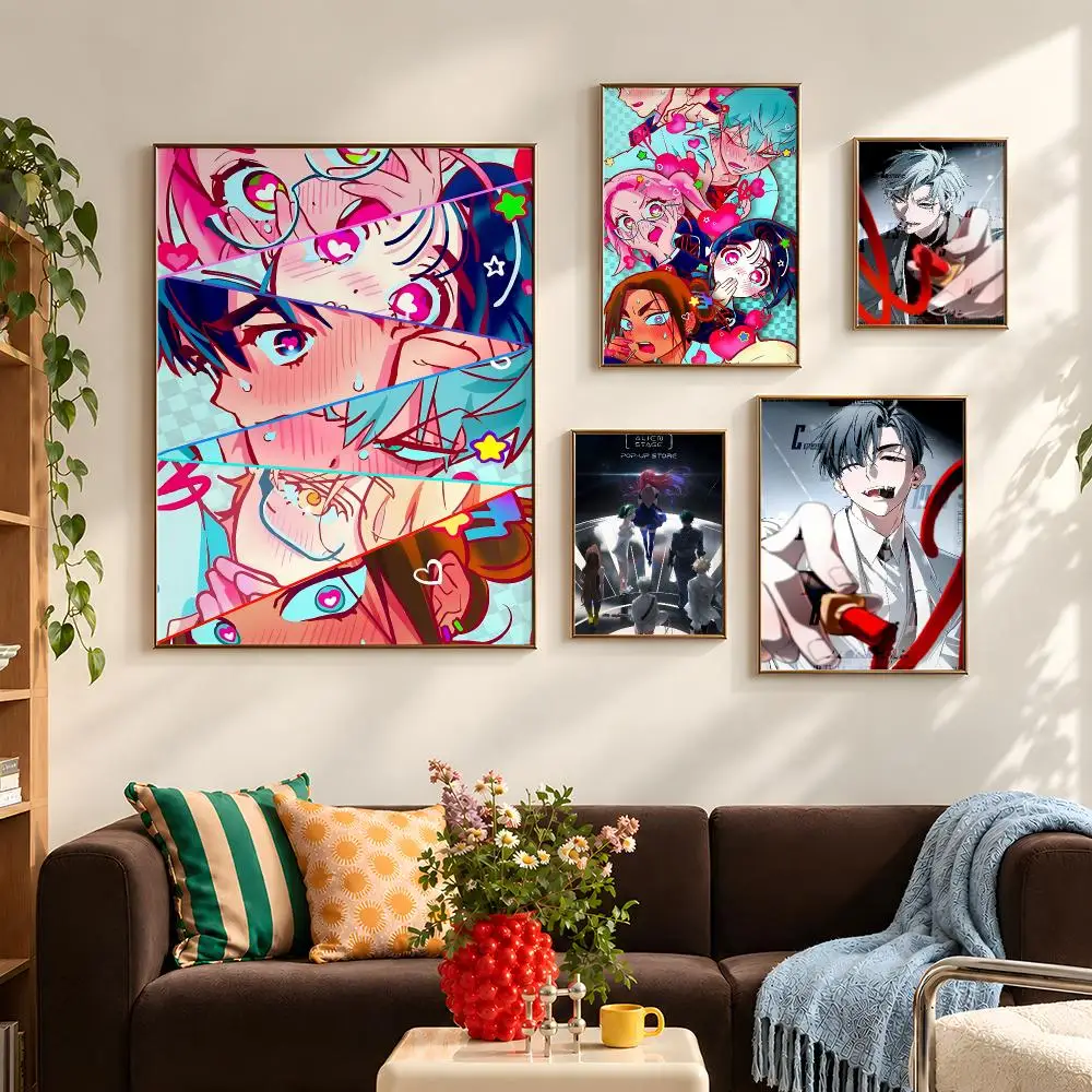 Animation ALIEN STAGE Ivan Till Poster Self Adhesive PP Wall Art HD Gaming Room Bedroom Living Room Decor Apartment Gift