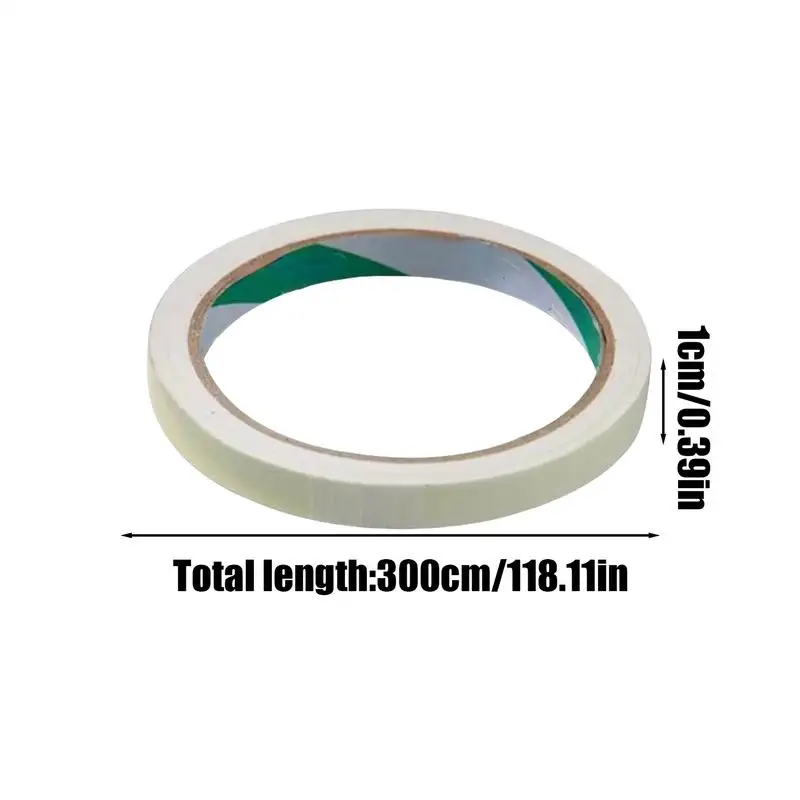 1 см * 3 м 5 см * 5 м рулон светящаяся лента лестница огонь предупреждающие наклейки сценический зеленый флуоресцентный предупреждающий наклейка против столкновений