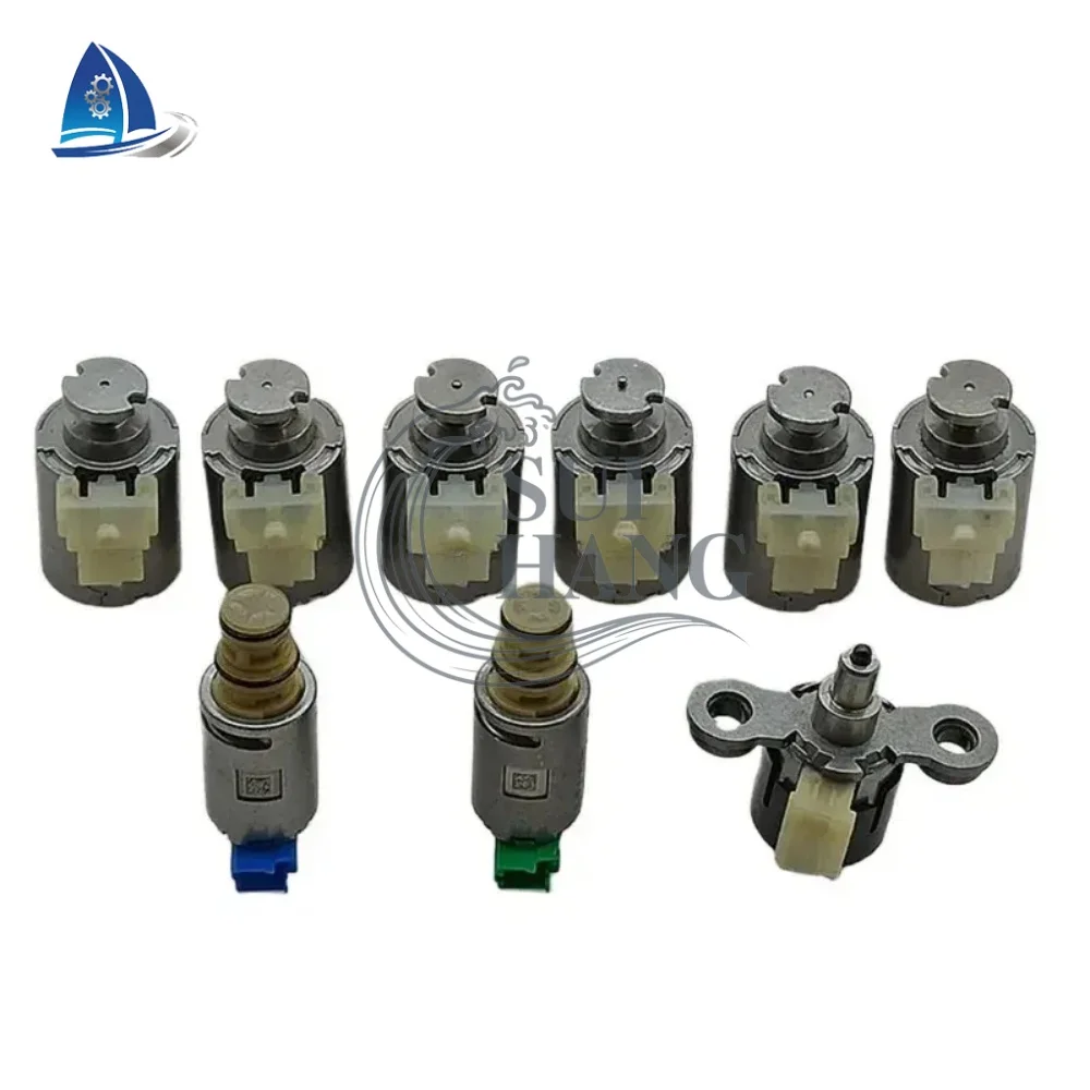 

8F35-0005 Solenoid Valve Kit, 9-Piece Set - New Automatic Transmission Gearbox Kit for Ford/Lincoln