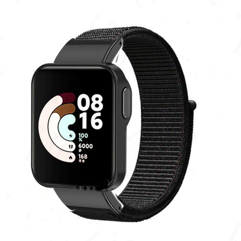 Vrouwen Mannen Band Nylon Voor Xiaomi Redmi Horloge 3 Actieve Sport Vrouwen Mannen Polsband Lus Voor Mi Watch Lite Redmi Horloge 2