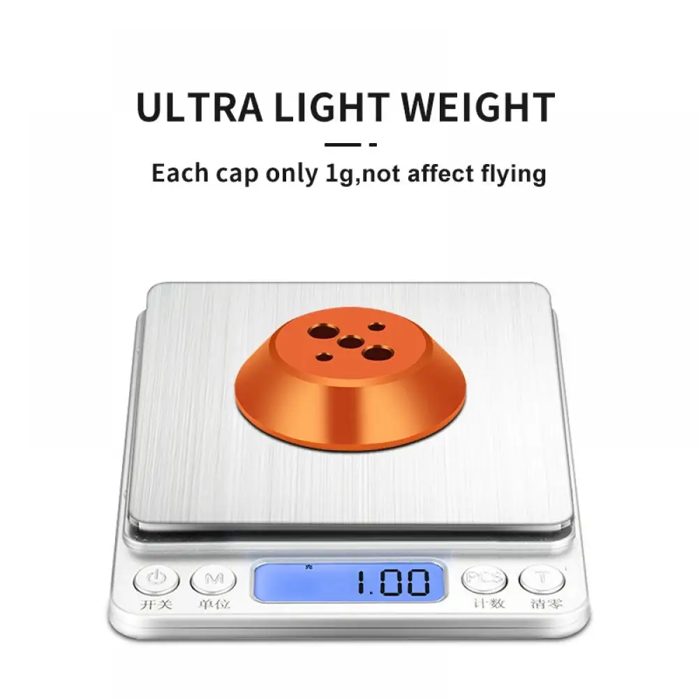 4 STUKS Aluminium Motor Cap Stof Beschermhoes voor DJI Avata 2 Drone Motor Krasbestendig Mount Protector Accessoires