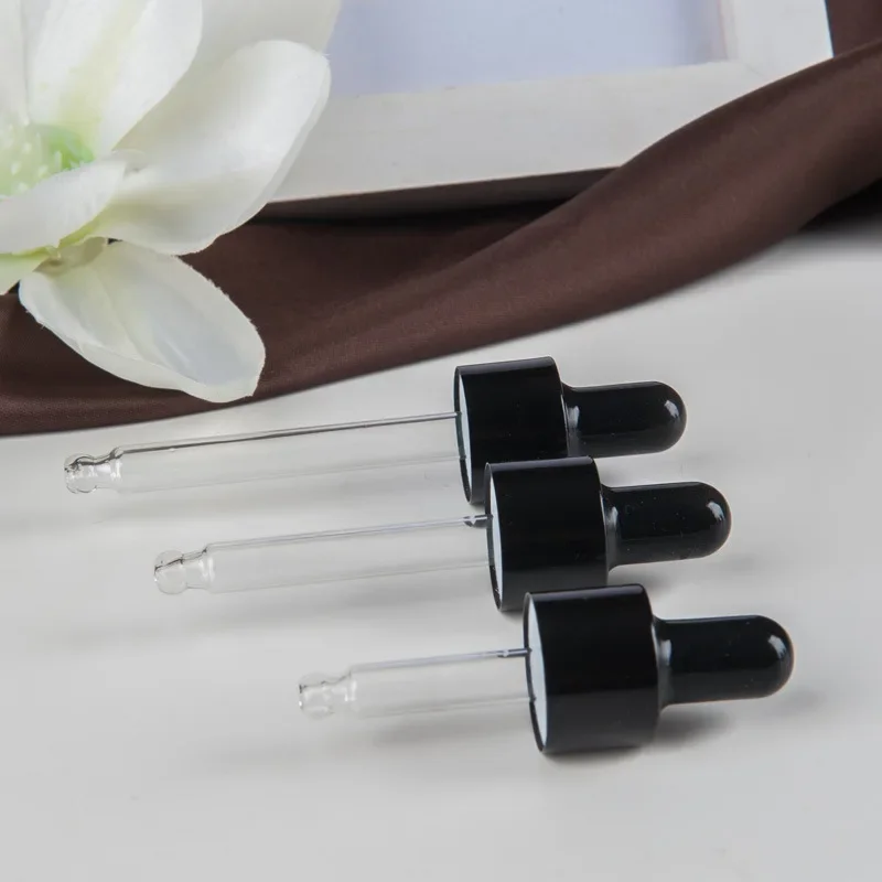 14/28PCS 30/50ml Essential Oil Glass Aromatherapy Liquid Brown Drop Empty Dropper Bottles Massage Pipette Bottle Refillable 1OZ