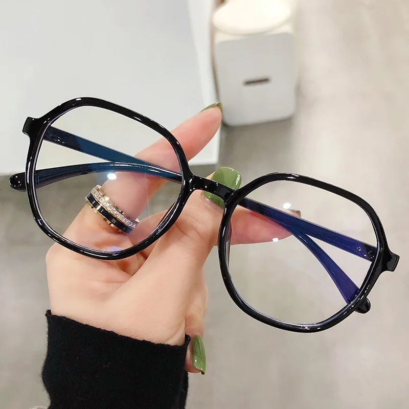 Fashion Transparent Reading Glasses Female Middle-aged and Elderly High-definition Anti-blue Light Glasses for The Elderly