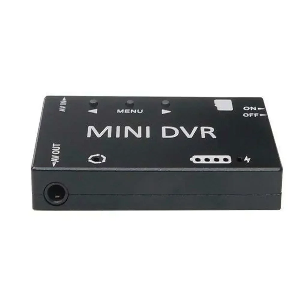 Mini FPV DVR Module - NTSC/PAL Switchable Built-in Battery Video Audio Recorder for FPV Racing Drone & RC Models