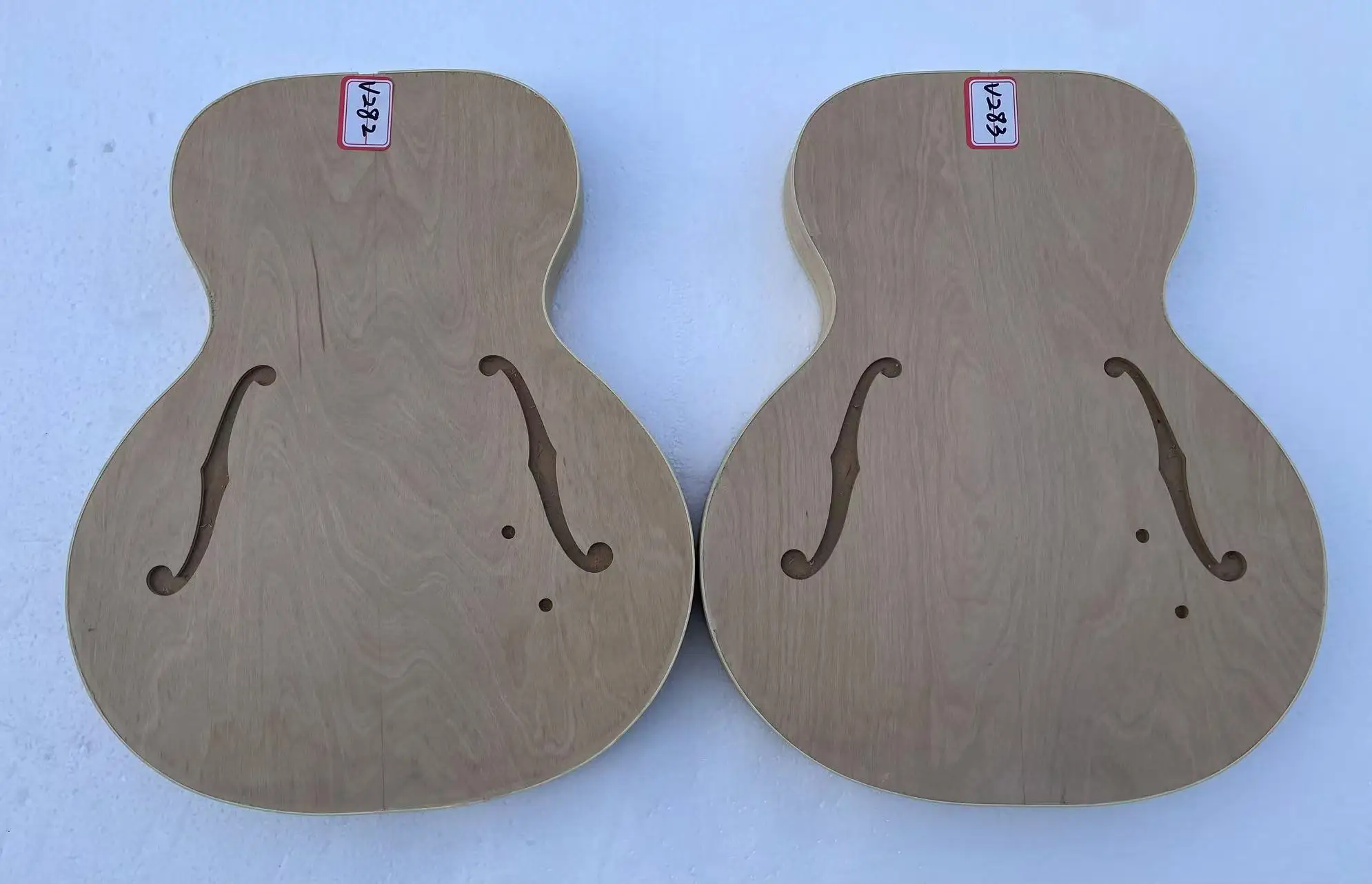 DIY Custom 6 Strings Epi Century E422T 1966 Semi-Hollowbody Guitar Body in Stock Discount All Laminated Maple wood