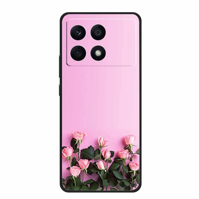 For Xiaomi Poco X6 Pro 5G Case Animals TPU Silicone Cover Phone Cases for PocoX6 Pro 5G 6.67\