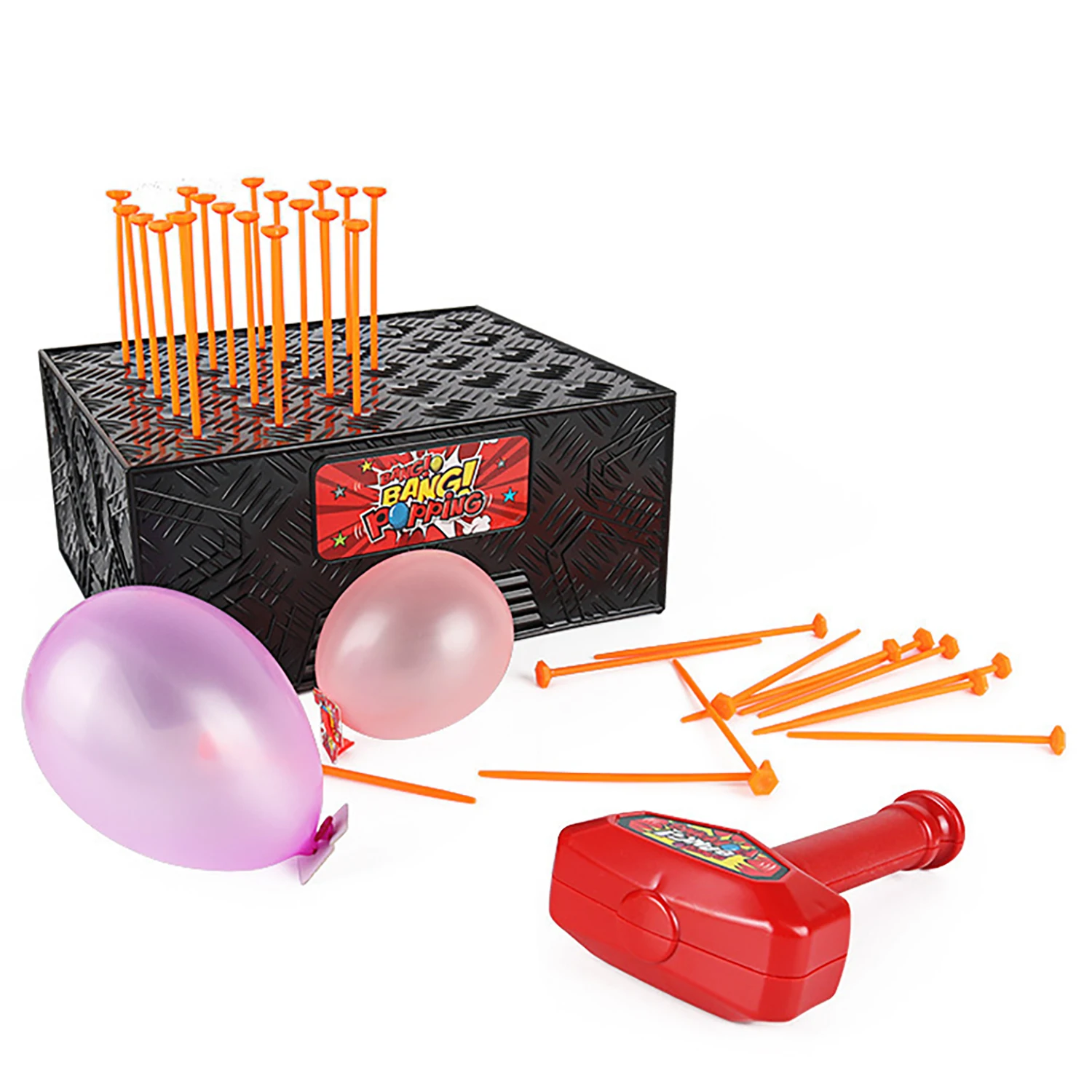 

Children's balloon blasting game, parent-child gathering, prank, funny play, balloon blasting toys