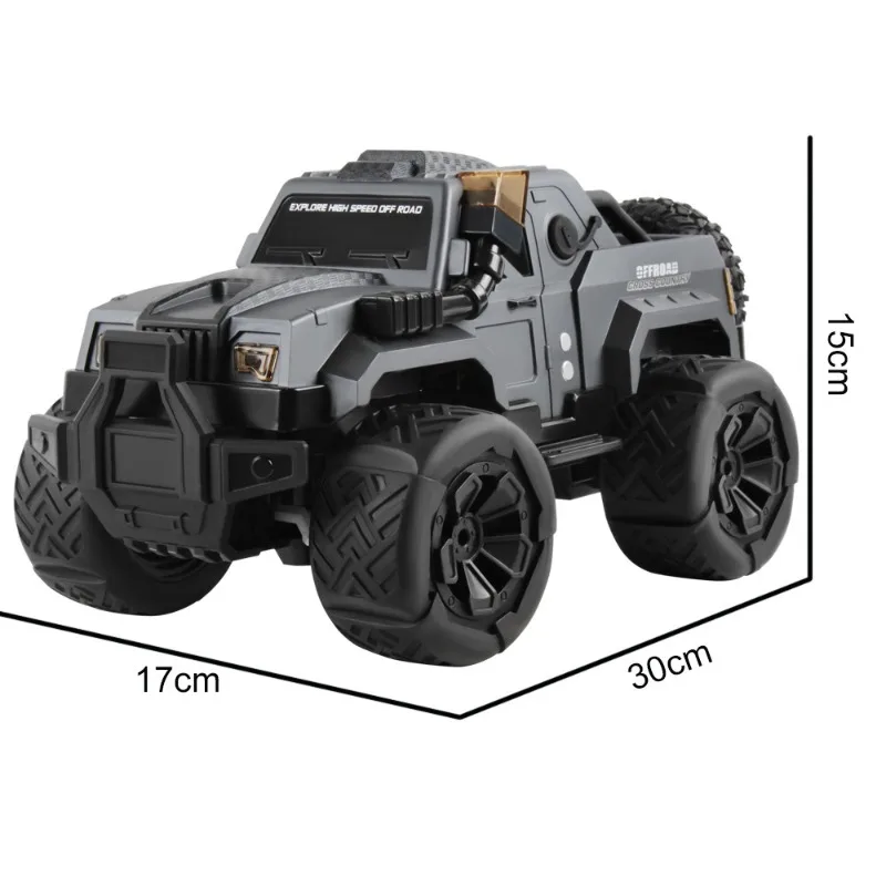 Игрушечный автомобиль Kawaii, забавный подарок-обновление 1:16, высокоскоростные внедорожные радиоуправляемые автомобили для восхождения, радиоуправляемый грузовик с спреем для крыльев, игрушки для мальчиков, грузовик-монстр