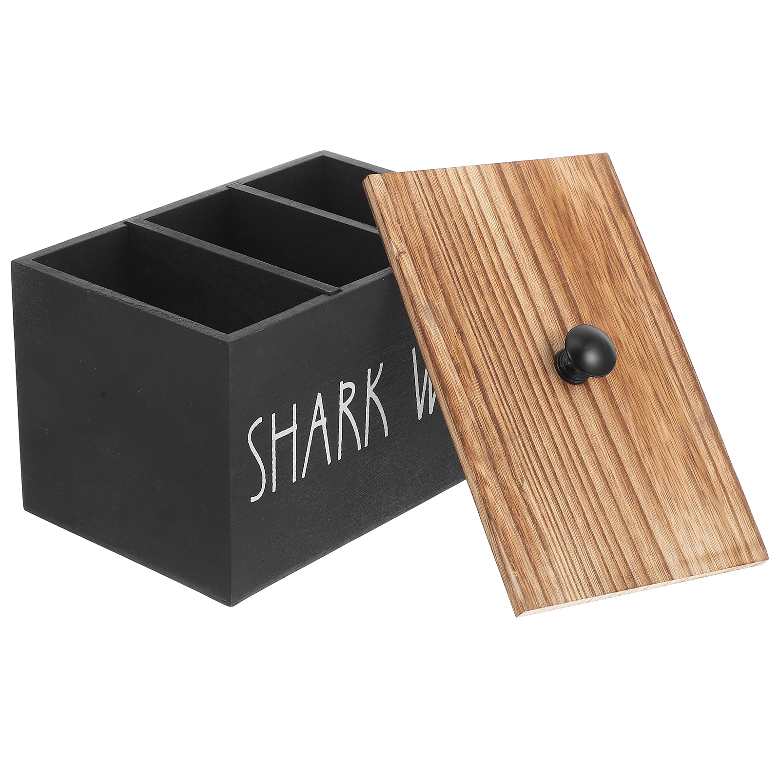 

Wooden Garlic Keeper With Lid Storage Box For Kitchen Dust Moisture Protection Avocado Onion Snack Tea Organizer Home