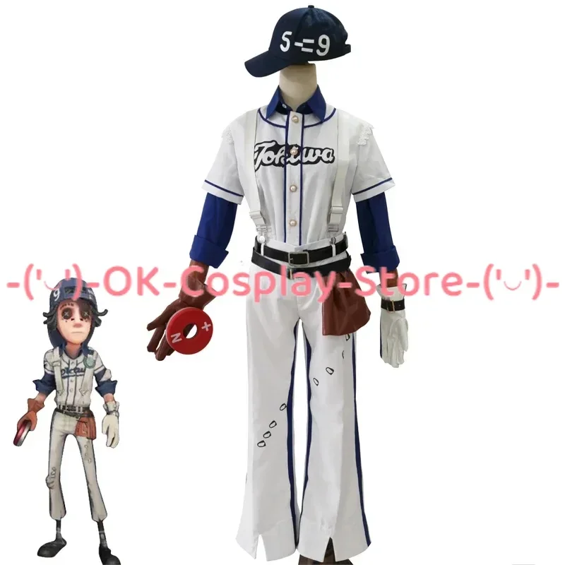 Jogo identidade v prospector jogador norton campbell cosplay traje unisex adulto terno halloween carnaval uniformes feitos sob encomenda