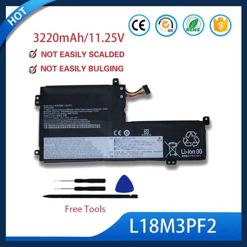 

L18M3PF2 L18C3PF2 Battery For Lenovo IdeaPad L340-15IWL 11.25V 36Wh