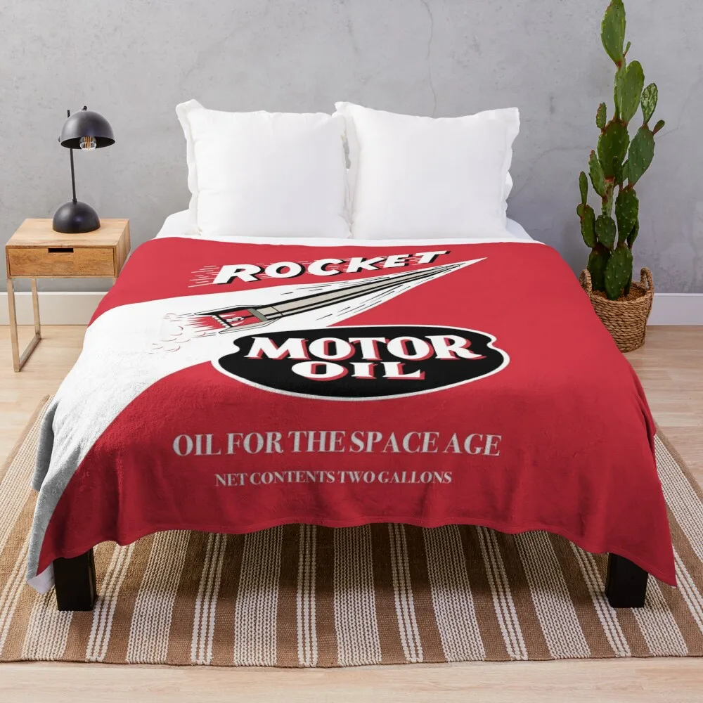 Rocket Motor Oil Throw Blanket heavy blanket to sleep Fashion Sofa Blankets blankets and throws