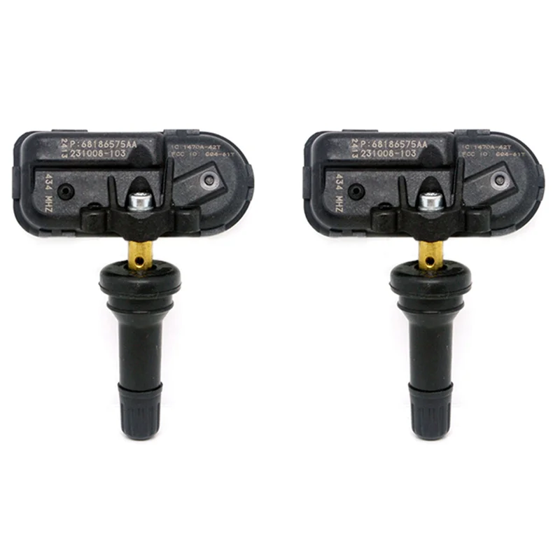 AU28-2X Tire Pressure Sensor TPMS For 2014 2015 2016 Jeep Cherokee 68249197AA - Image 2