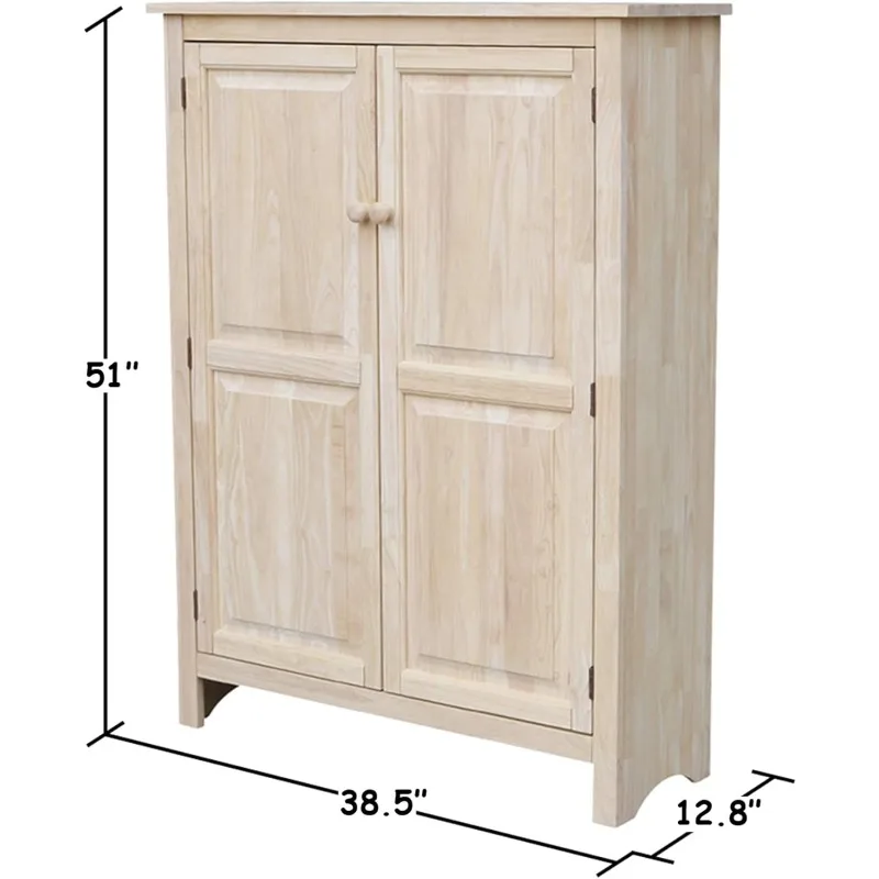 Concepts Double Jelly Cupboard-51 H Cupboard, 51-Inch, Unfinished