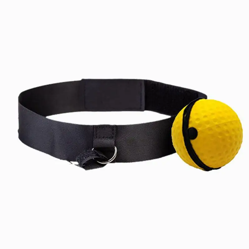 Adult & Children's Boxing Training Ball with Headband Reflex Punching Ball Sports Rebound Reaction Ball for Fitness And Training