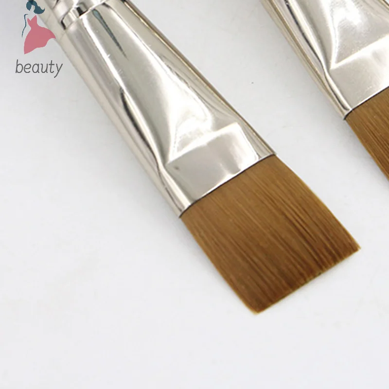Face Mask Paint Brush Women Beauty Skin Care Makeup Tool Flat Square Foundation Brush Soft Hair Concealer Brush BB Cream Blender