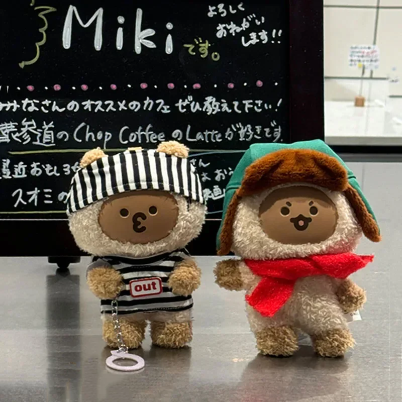 MINISO DOGGY CAT Creative Wardrobe Series Vinyl Pendant Blind Box Guess Bag Original Toys Doll Cute Anime Figure Ornaments Gift