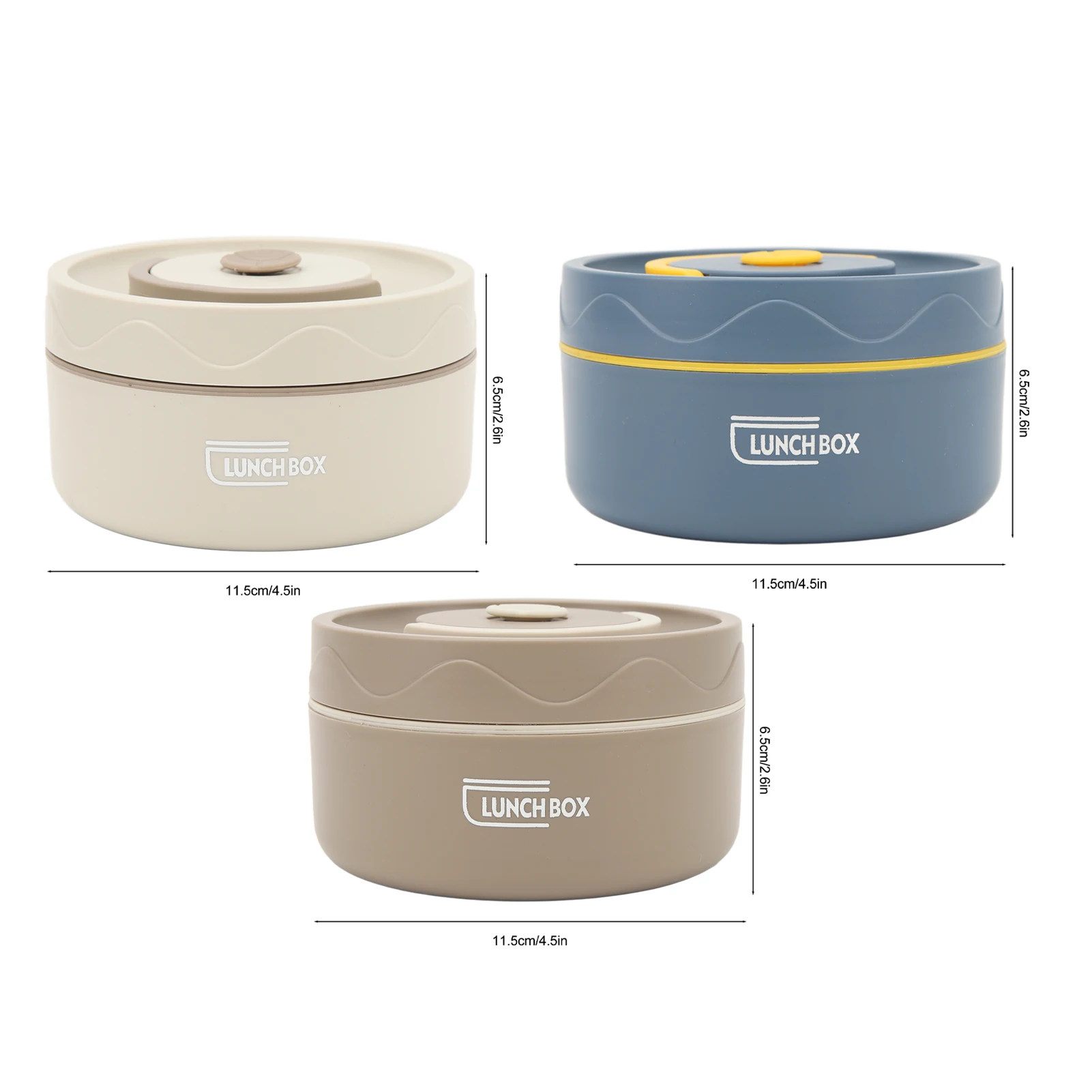 Thermal Cooker Thermal Cooking Pot 420ml 304 Stainless Steel Double Layer Portable Round Shape Thermal Lunch Container - view 4