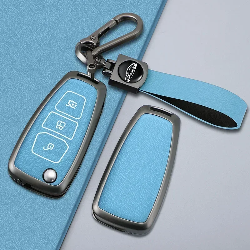 

Alloy Car Key Case Cover Holder Shell Fob Holder For Ford Focus2 3 MK3 ST RS Ecosport Kuga Escape Fiesta Fold C-Max S-Max Mondeo