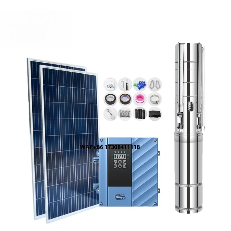 Solar Water Pump 150m Solar Power Submersible Water Pump