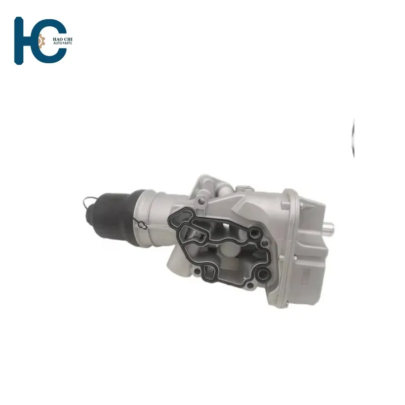 

06D115397J 06D115397D Aluminum Engine Oil Filter Cooler Housing for VW EOS Golf Jetta Passat B6 Touran