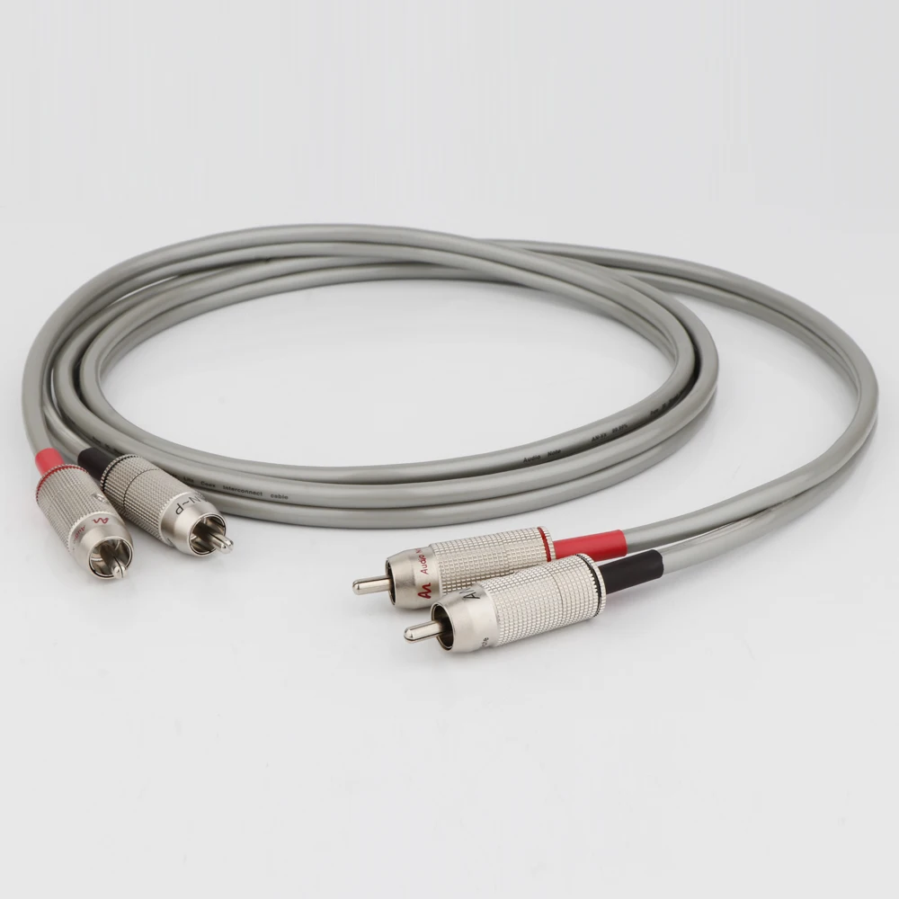 Audio Note AN-Vx Audio Cables silver-plate RCA Interconnects Hi-End Extend Audio Single Cable