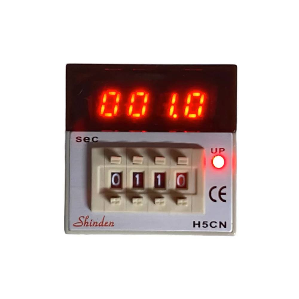

High quality SHINDEN H5CN series time relay SKG H5CN 220V 0-999.9sec