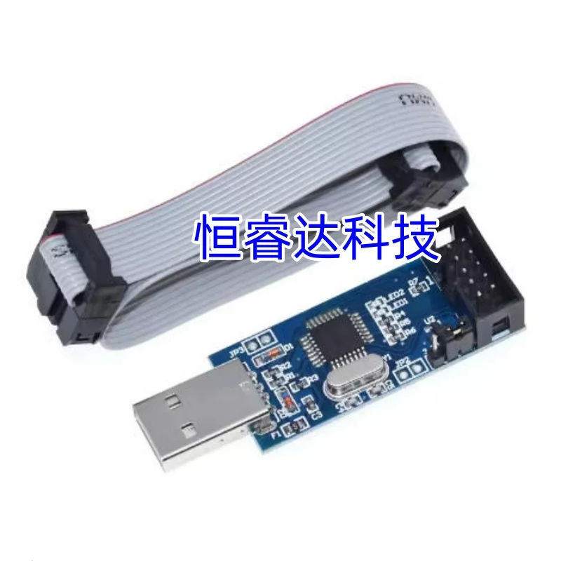 TZT 1 шт. USBASP USBISP AVR программатор USB ISP USB ASP ATMEGA8 ATMEGA128 Поддержка Win7 64