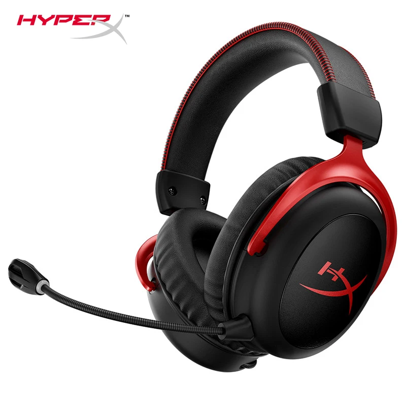 Original HyperX Cloud 2 II Gaming Wireless And Wire Headset With HiFi 7.1 Surround Sound Microphone Gaming Headphone For PC PS4