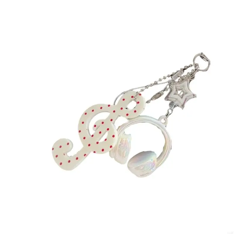 Artistics Musical Theme Keychain For Backpacks Handbags Fashion Decoration 