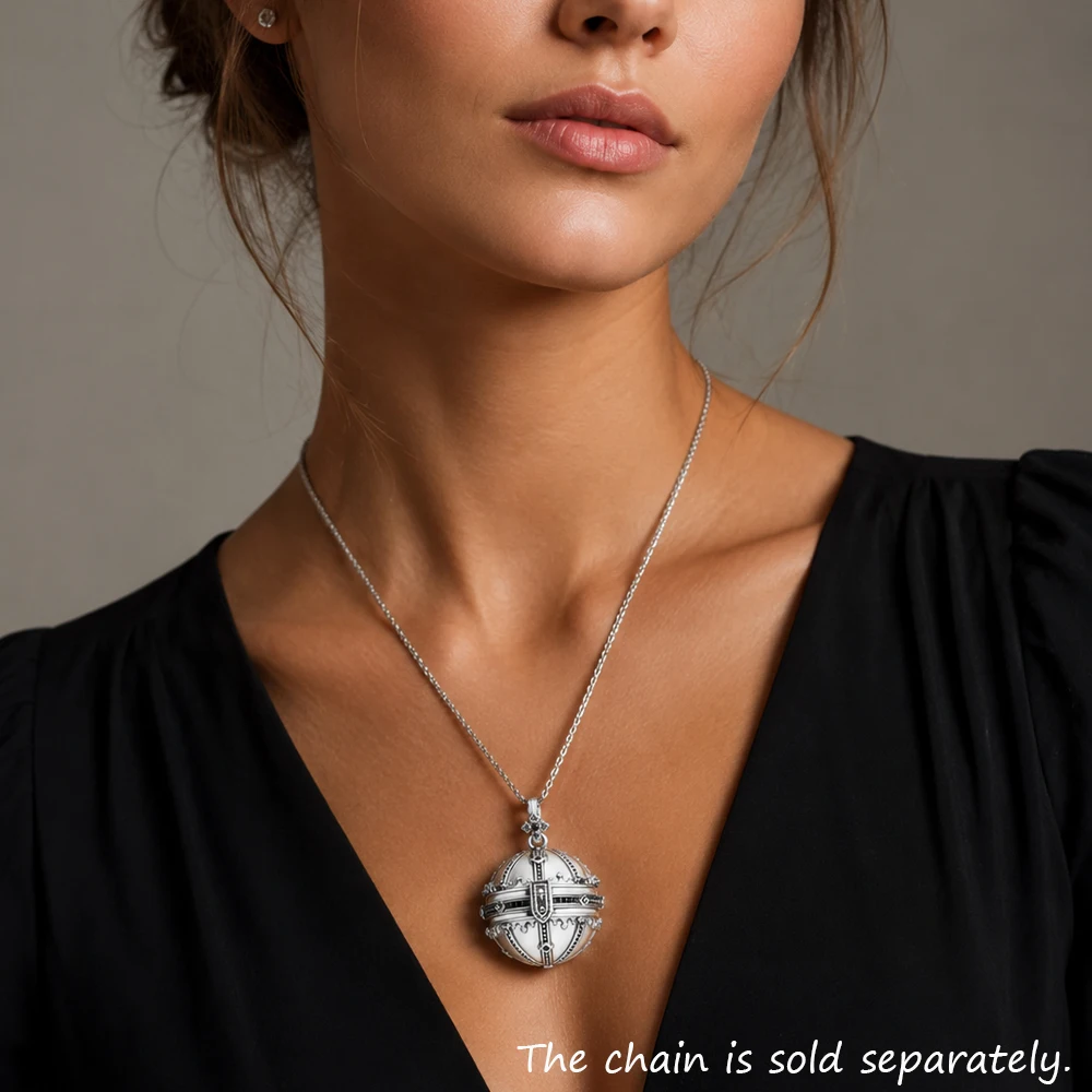 Pendant Kingdom Of Dreams Orb Brand Jewelry Europe Accessories 925 Sterling Silver Rebel Vintage Gift For Women & Men