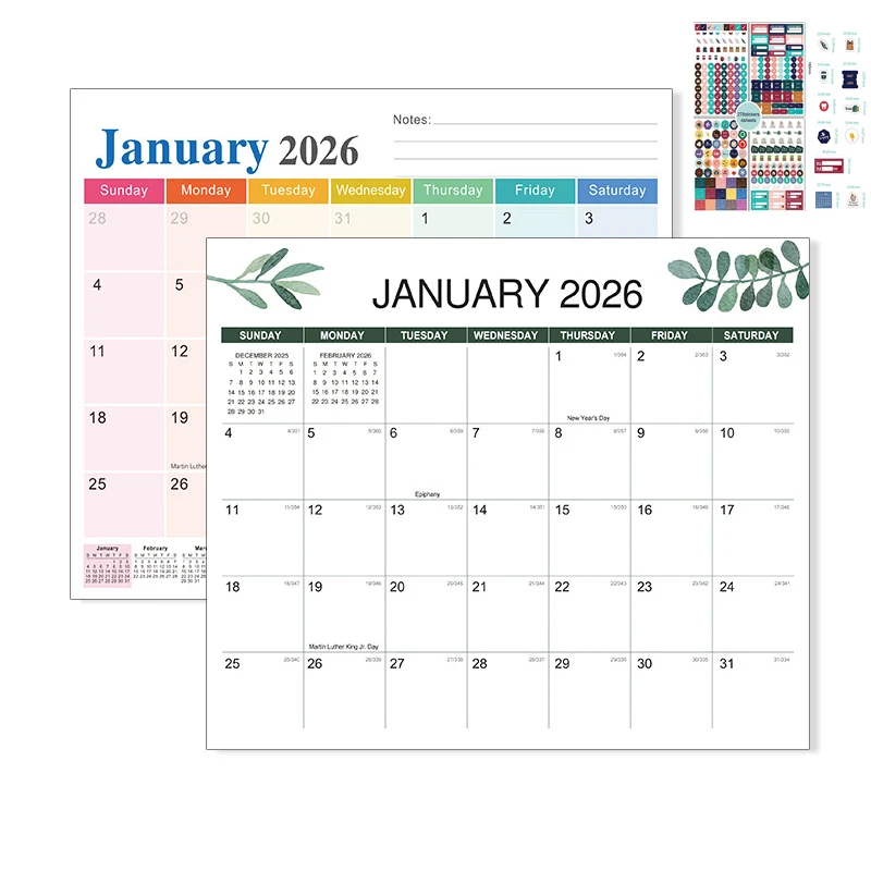 Magnetic 2026 Fridge Calendar 18-Month Daily Weekly Planner Timely Organizer July 2025 To December 2026 Wall Calendar Home Decor