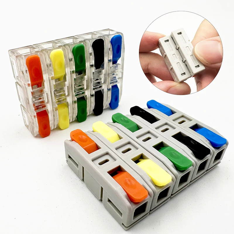 

Miniature cable connector for 0.08mm-2.5mm wire, home wiring distributor conductor, LED light source parallel