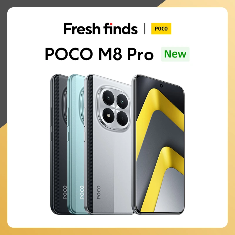 World Premiere】POCO M8 Pro 5G Smartphone Global Version