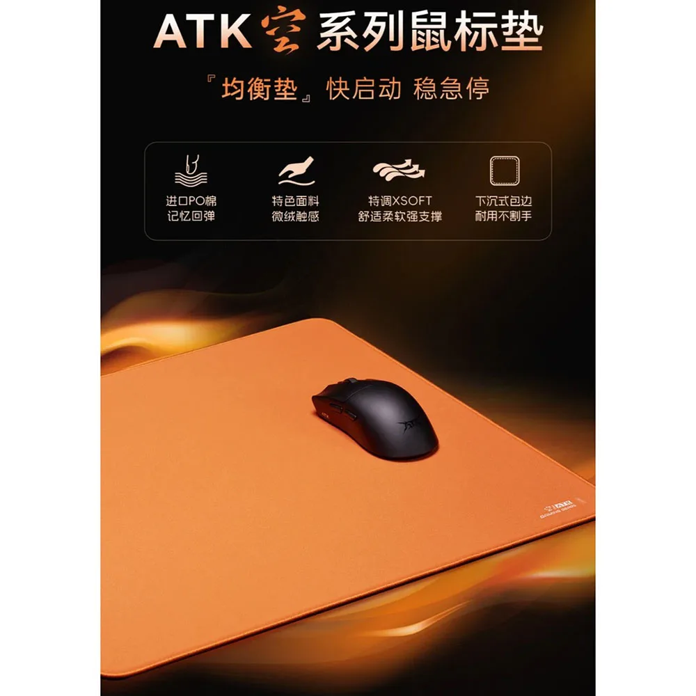 Hot ATK Kong Xsoft Esports Mouse Pad For 60%-80% Mechanical Keyboard Anti Slip Pad Desktop Gaming Gears PORON CSGO Pads For Game