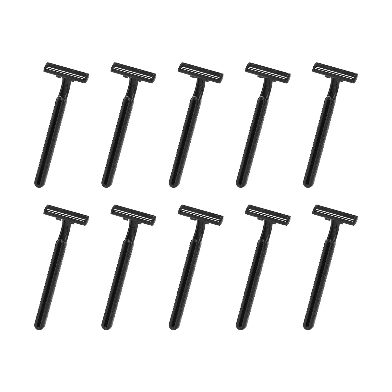 

10pcs Disposable Portable Razor Tattoo Hair Removal Razor Beard Manual Razor Shaver Non-slip Handle Tattoo Accessories