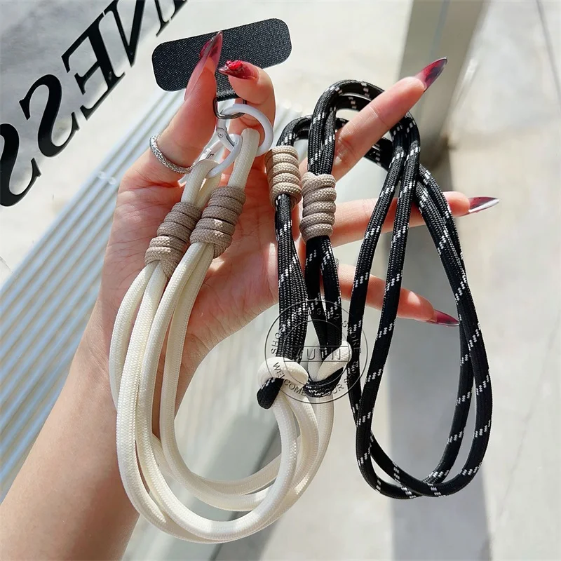 Colorful Knitted Phone Crossbody Strap