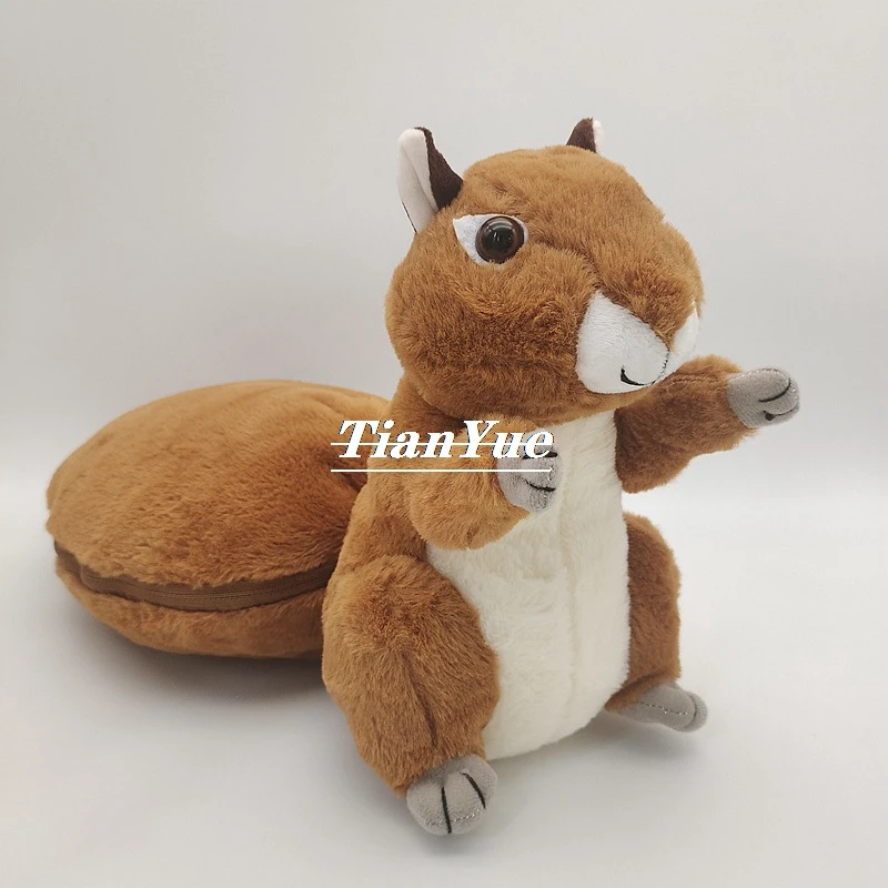 

Милая плюшевая подарочная игрушка «Ореховая белка», мягкая кукла в подарок, 24 см