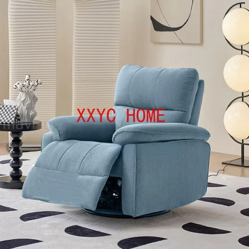 Modern Multifunctional Reclining Armchair High Rebound Sponge Living Room Single Rotating Sofa Electric Rocking Lounge Chairs