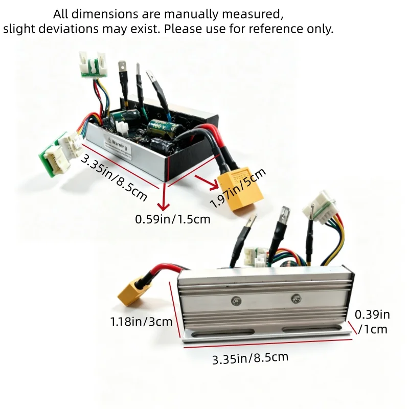 Verbessertes 55 km/h E-Scooter-Controller-Kit für Xiaomi Elite E-Scooter - Geschwindigkeitsfreischaltung, Motor-Selbstlern-Motherboard-Ersatz – Detail 4