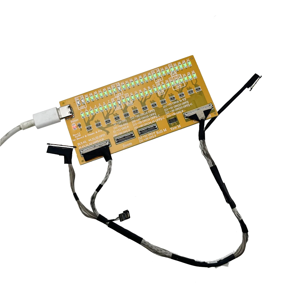 حقيقي Gimbal PTZ كابل ل DJI Mavic 3 برو/سين الطائرة بدون طيار إشارة نقل كابل كاميرا فيديو خط إصلاح سلك