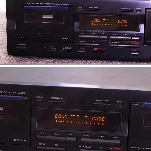 KX-W321 Dual-card Recording Electronic Control Cassette Tape Cassette Player