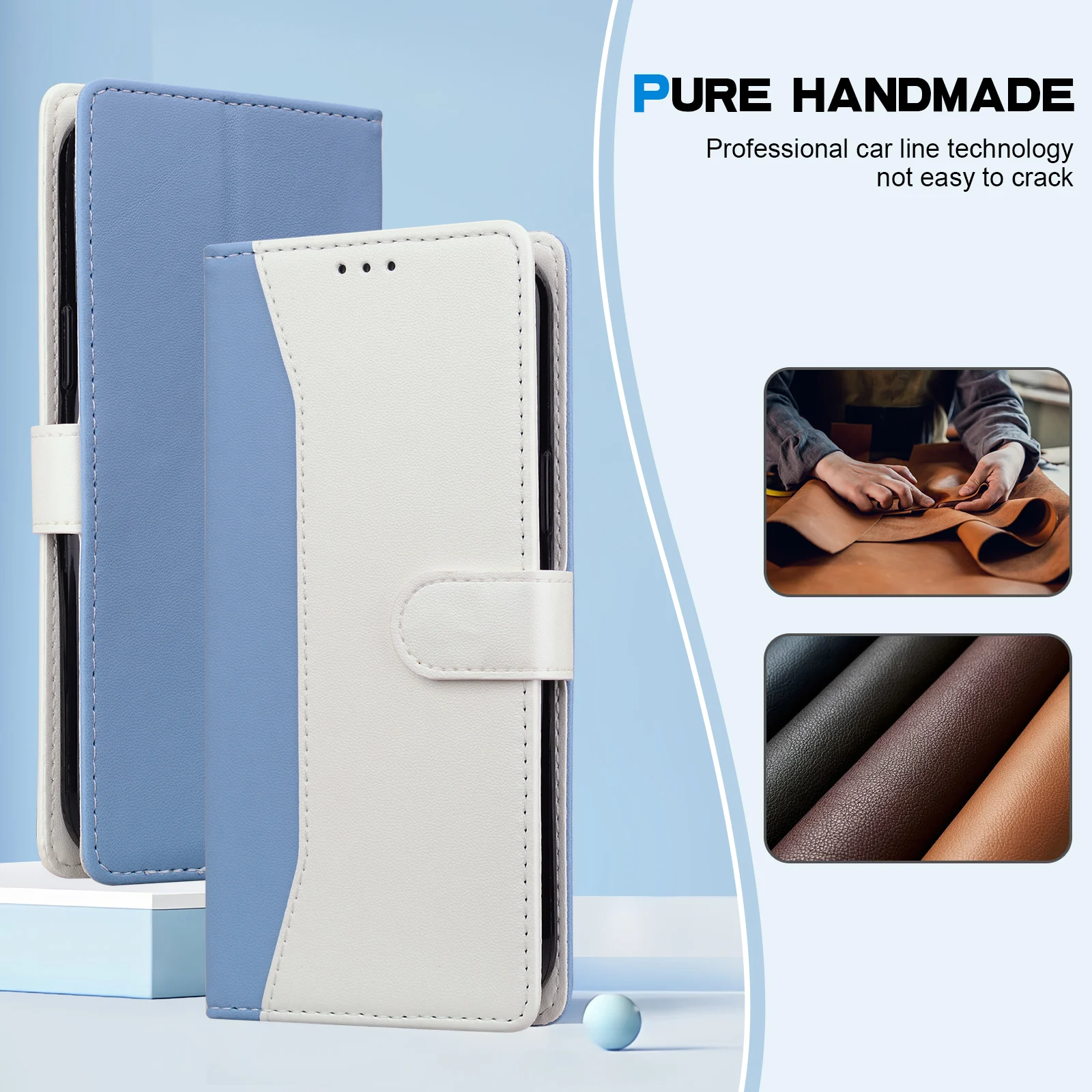 المغناطيسي أغطية جلدية المحفظة الحال بالنسبة آيفون 17 16e 16 15 14 13 12 11 X Xr Xs 8 7 6 6s SE 2022/20 Mini Air Pro Max Plus