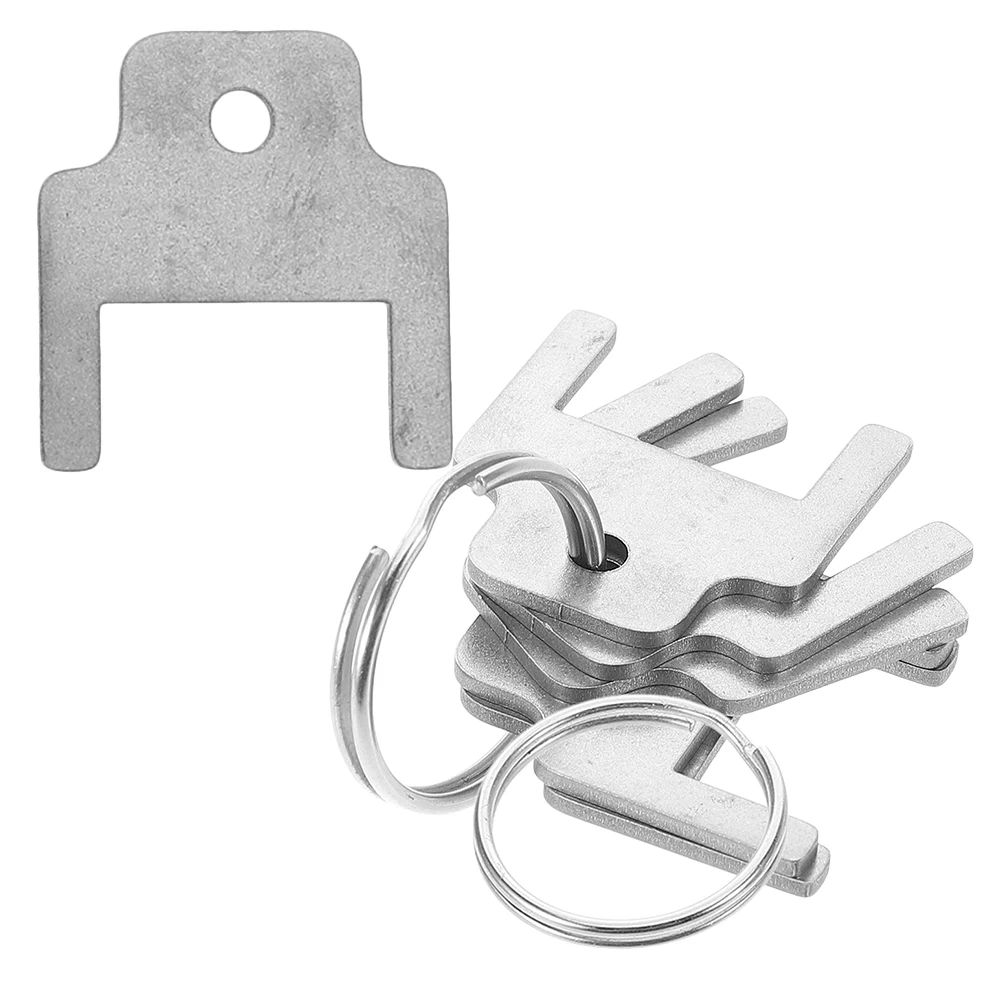 

6pcs Soap Dispenser Accessories Key for Paper Towel Dispenser Replacement Metal Core Compact Easy Installation