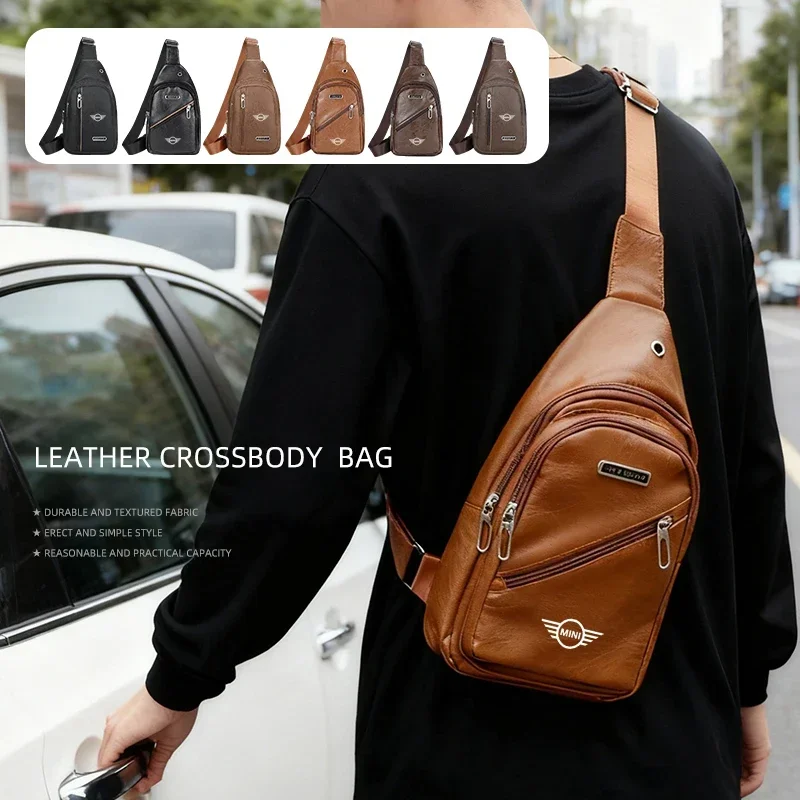 

Сумка-рюкзак для отдыха, маленькая сумка через плечо, нагрудная сумка для BMW MINI WORKS One Cooper JCW R60 R59 R58 R57 R56 R55