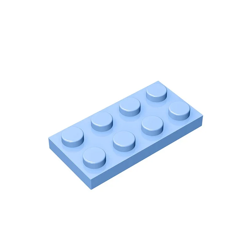 Gobricks GDS-511 Platte 2 x 4, kompatibel mit Lego 3020 Teilen, Kinder-DIY-Baustein, Partikelplatte zum Selbermachen