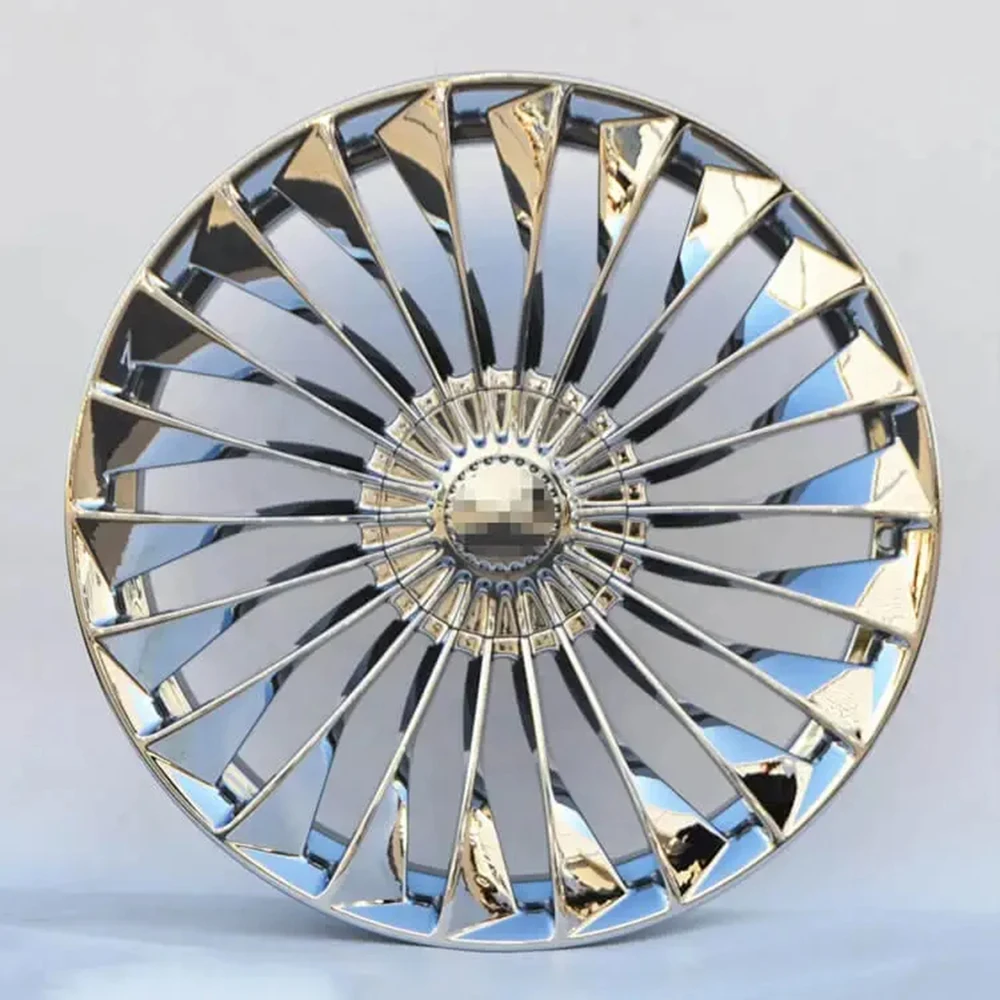 Super High Light Aluminum Alloy Wheel Oem Customized Size Surface Car Forged 22 Inch Chrome Rims ,100% tested well