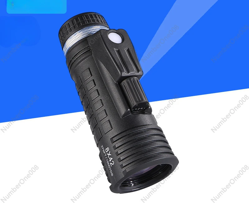 8x42 Azimuth Compass Ranging Monocular High-definition  Telescope, Nitrogen-filled and Waterproof