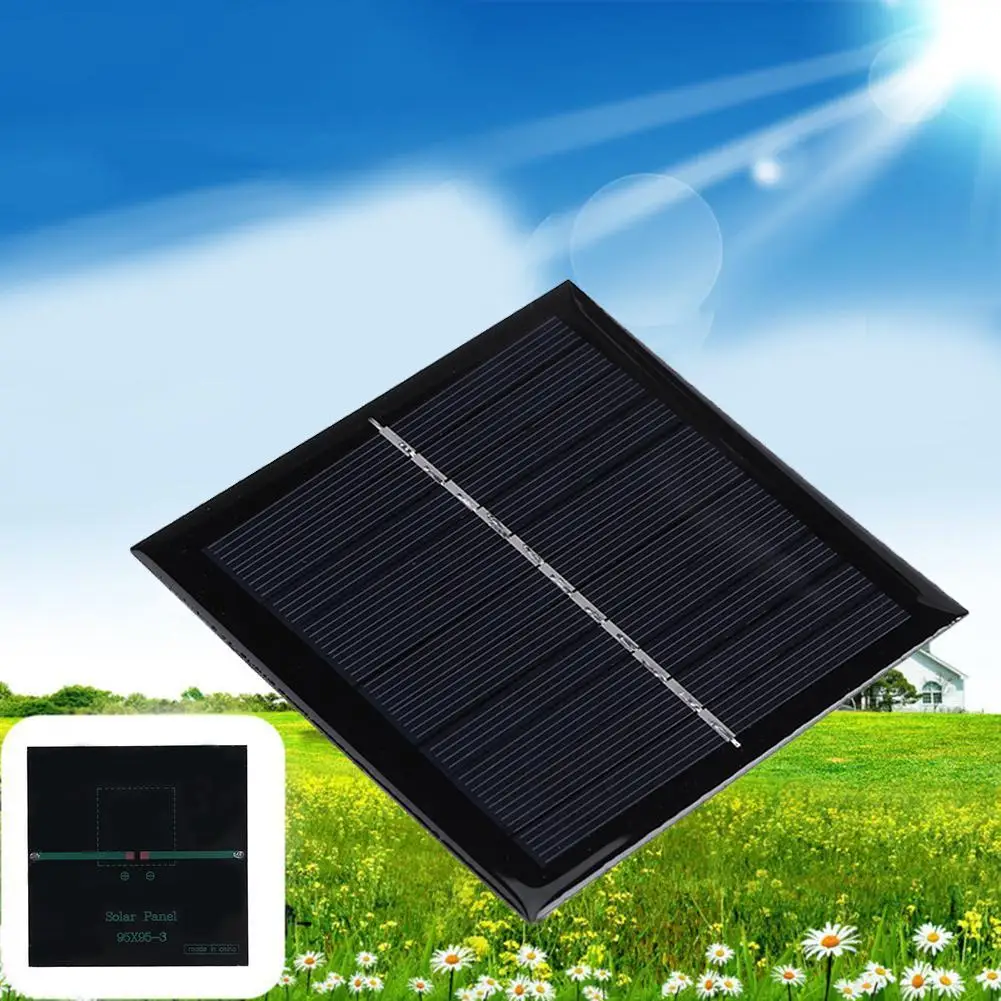 1-10PCS 5.5V 1W Solar Panel Power Module For Light Battery Cell Phone Solar Cells Module Battery Charger For Street Advertising